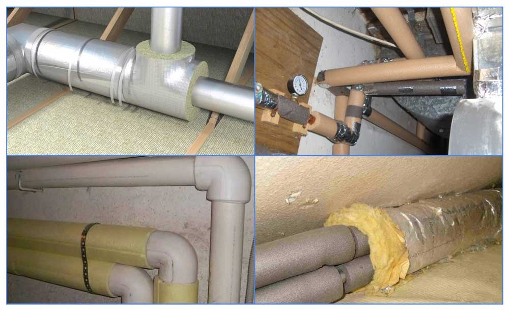 Как утеплить водопроводную трубу - инструкция по утеплению водопровода
