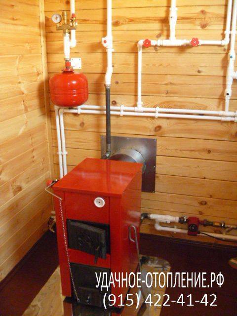 Твердотопливное отопление дома, дачи, установка, монтаж твердотопливного котла отопления, устройство системы отопления с твердотопливным котлом