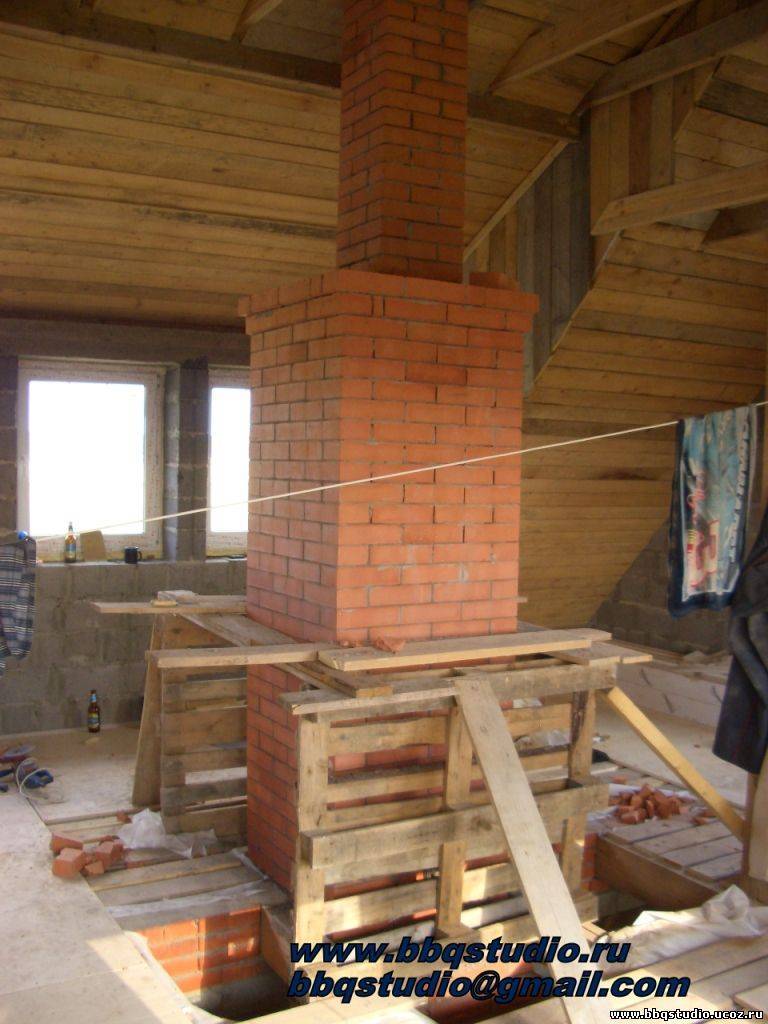 Двухэтажная печь: этапы строительства, материалы