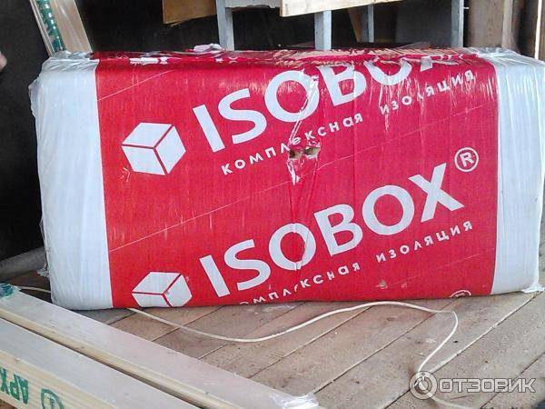 Утеплители и мастика isobox, технические характеристики.