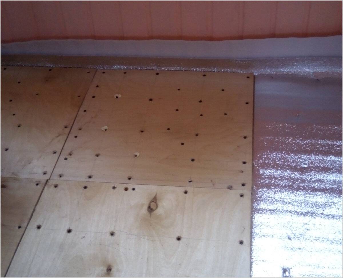 Утеплитель под линолеум на бетонный и деревянный пол