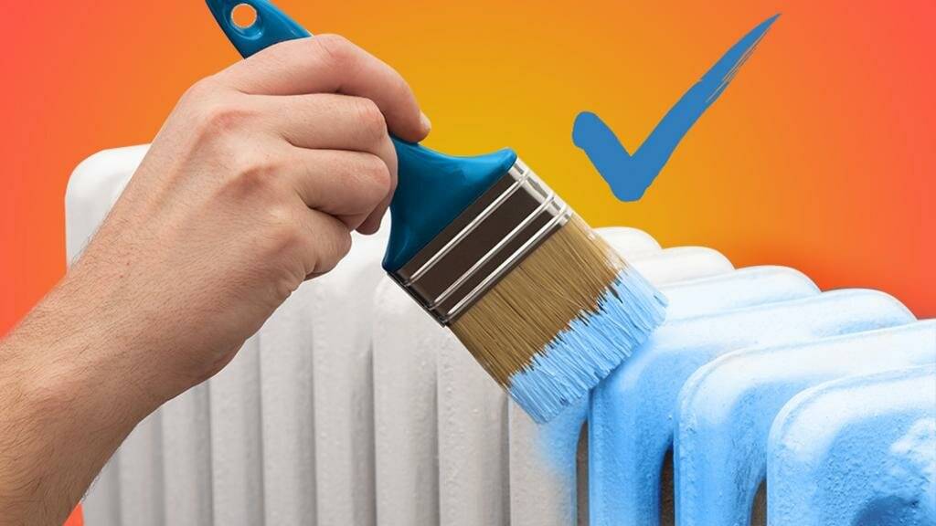 Как правильно выбрать краску и покрасить батареи отопления
