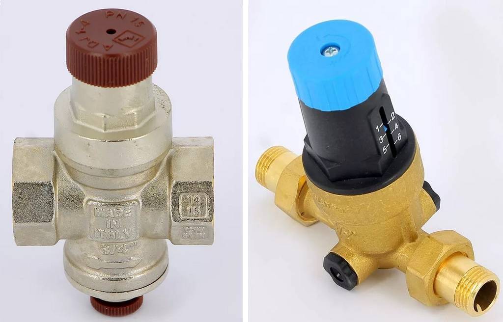 Виды бытовых регуляторов водяного давления: выбор и установка