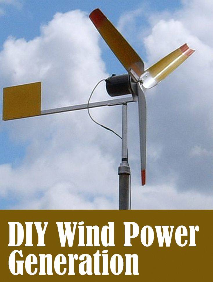 Как сделать ветряной генератор своими руками? :: syl.ru