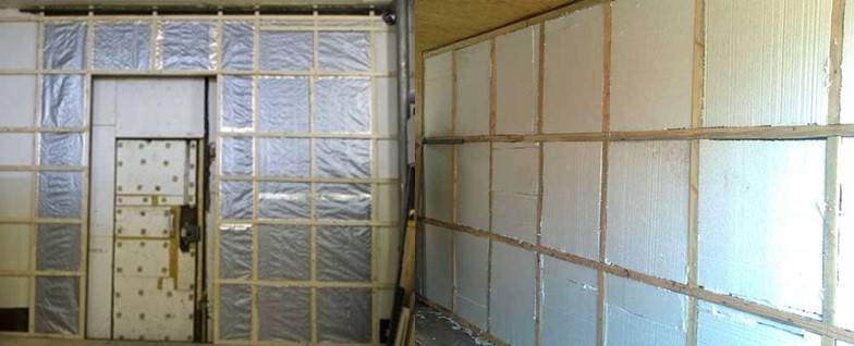 Утепление гаража пенопластом: пошаговая инструкция по внутренней и наружной теплоизоляции