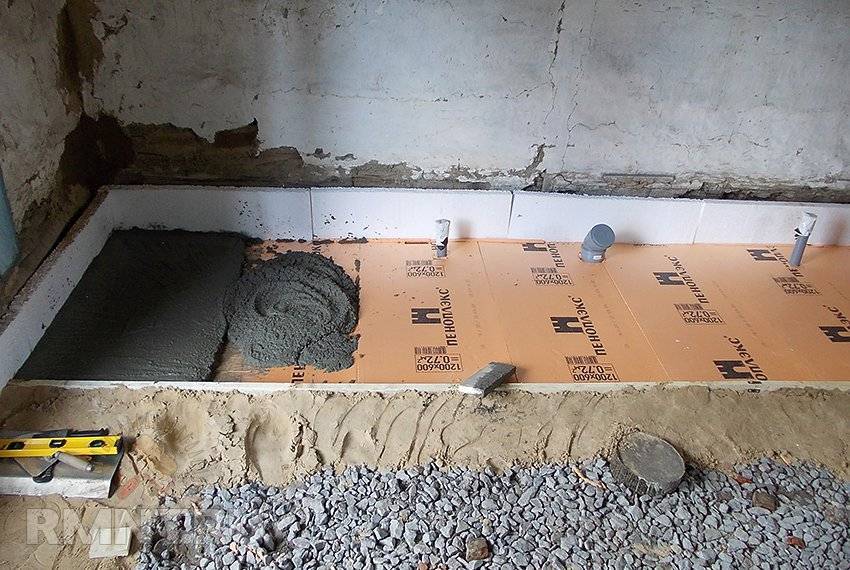 Как и чем утеплить бетонный пол