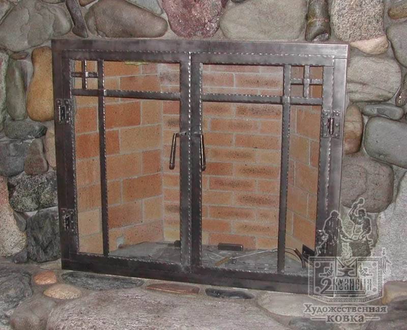 Дверца для печи со стеклом: своими руками :: syl.ru