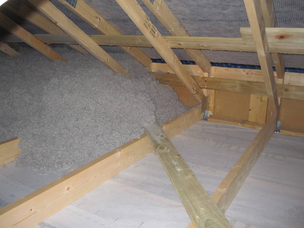 Утепление потолка в доме с холодной крышей: материалы и способы