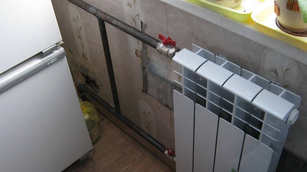 Монтаж алюминиевых радиаторов отопления: схемы подключения