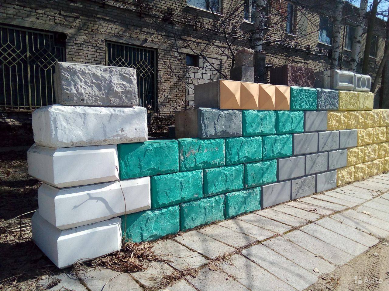 Блоки с утеплителем и облицовкой, строительные стеновые блочные конструкции