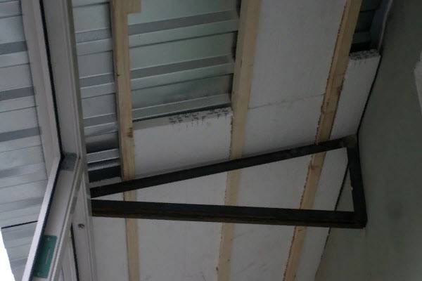 Устранение протекания крыши на балконе или лоджии своими руками