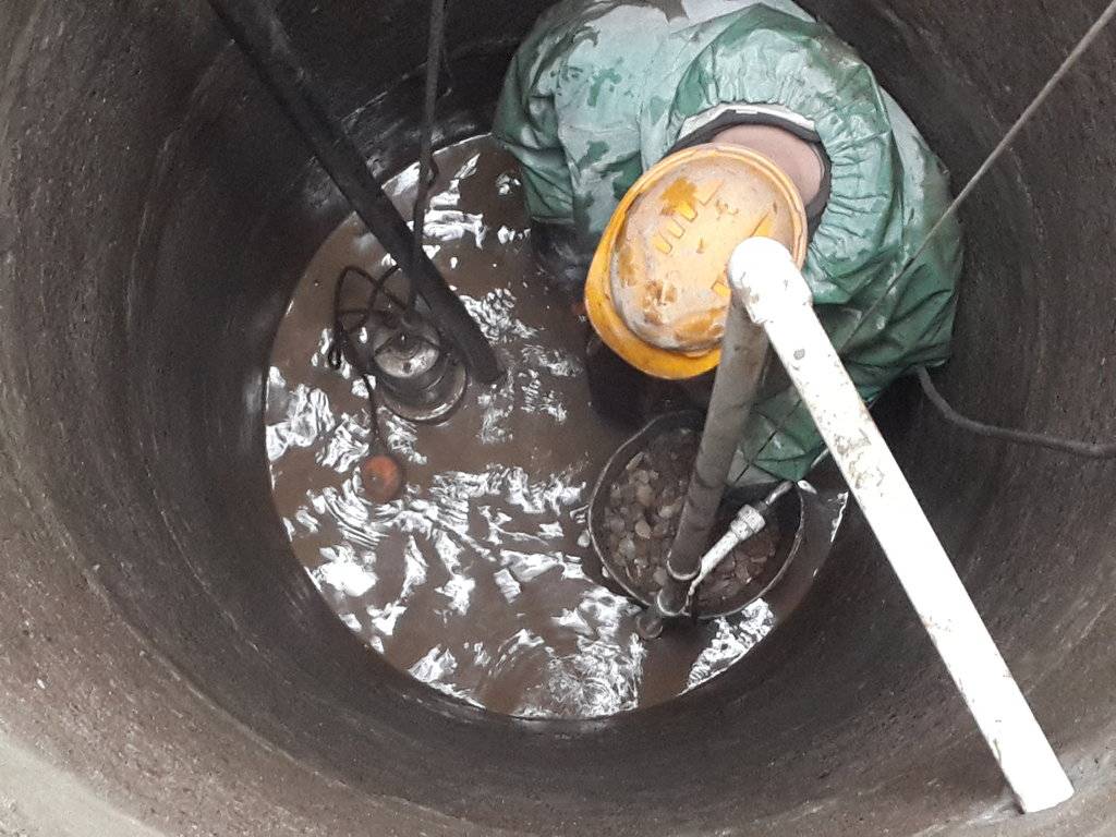 Очистка канализационных колодцев — популярные методы и их эффективность