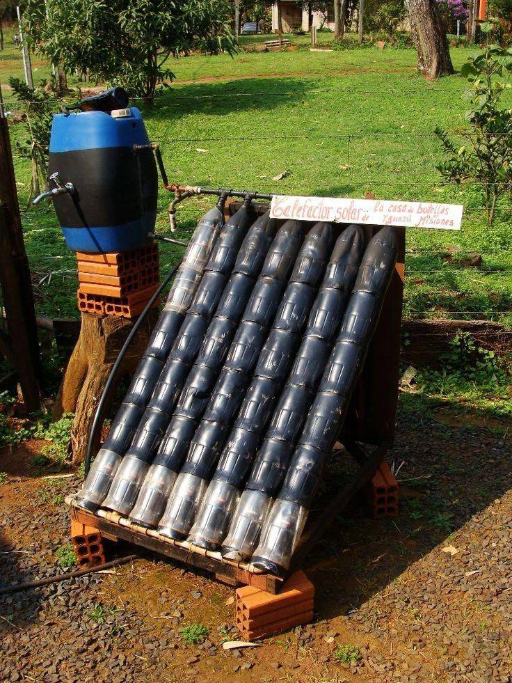 Солнечный коллектор для нагрева воды своими руками