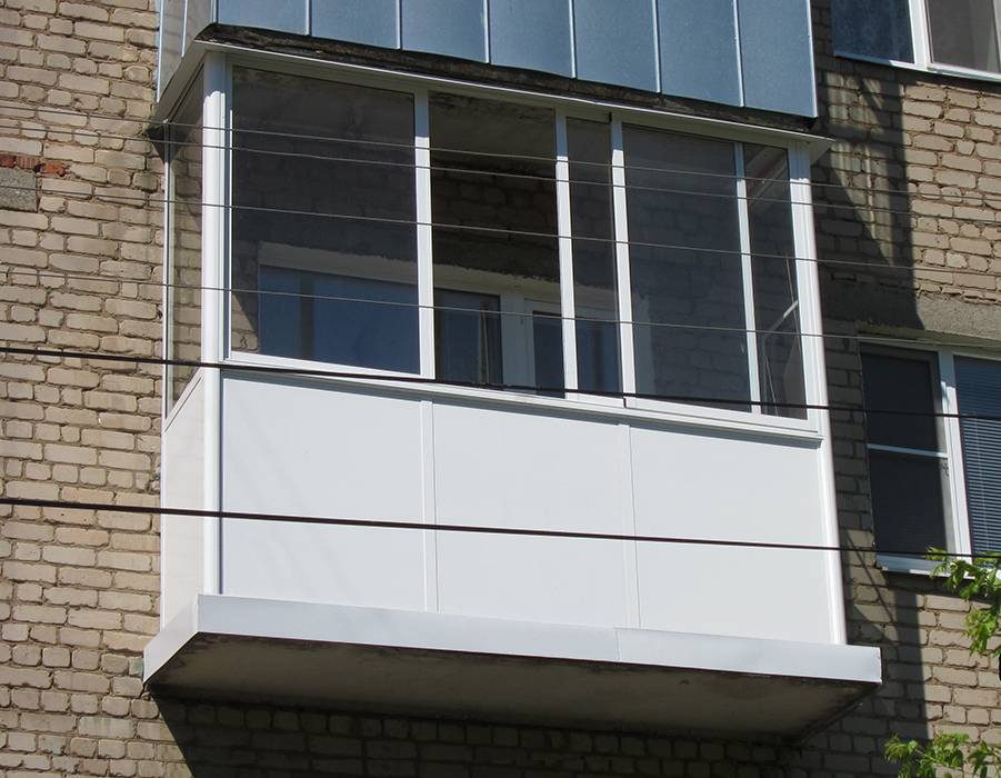 Отделка балкона сэндвич панелями — пошаговый монтаж