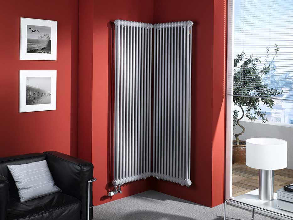 Вертикальный радиатор отопления - стильно и эффективно