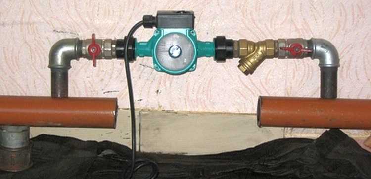 Установка насоса в систему отопления циркуляционного: подключение и монтаж, схема