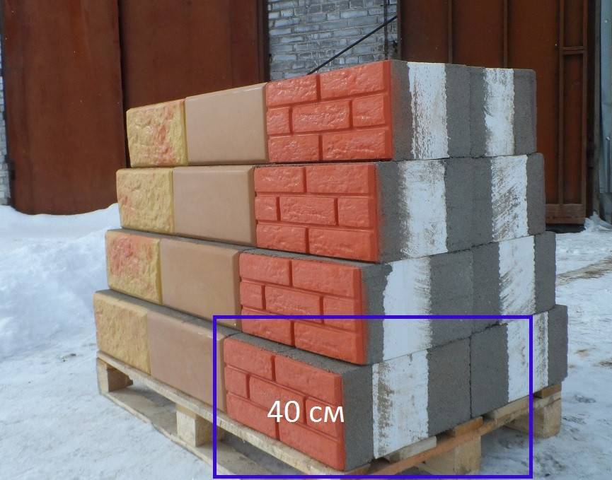 Многослойные строительные блоки. утеплитель и отделка