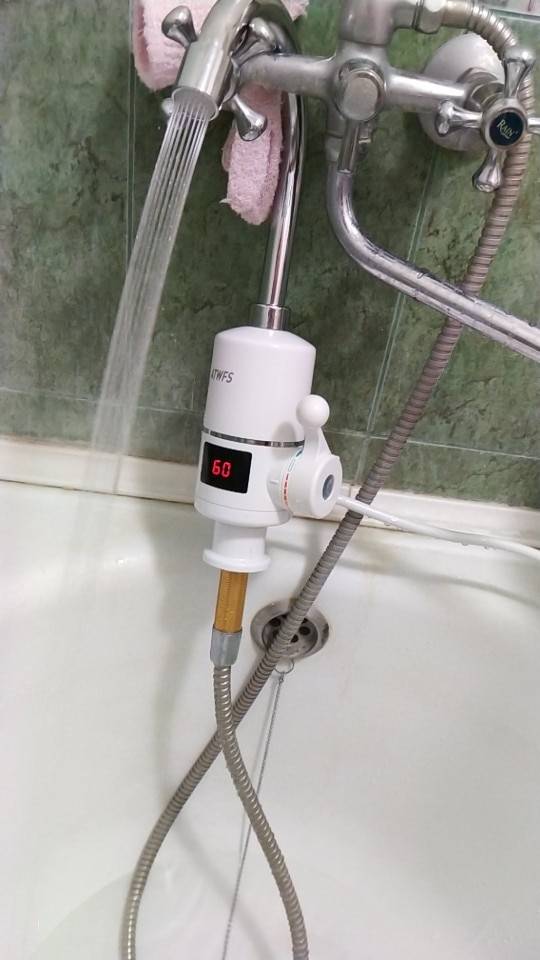Электрический проточный водонагреватель на кран: выбор, установка, достоинства и недостатки