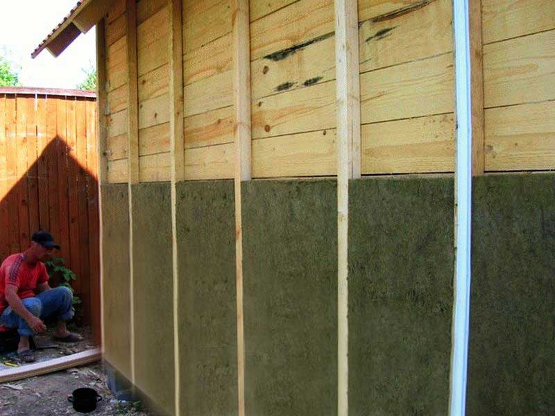 Ветроизоляция для стен деревянного дома - капитальное строительство