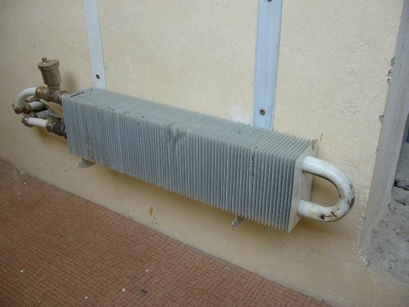 Пластинчатый радиатор отопления ссср