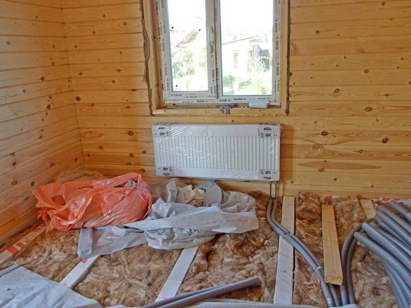 Отопление в деревянном доме: газовый камин без дымохода и другие варианты