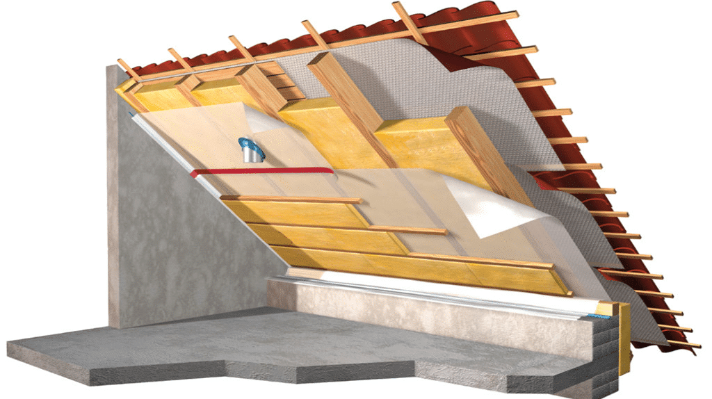 Как правильно утеплять двухскатной крыши?
