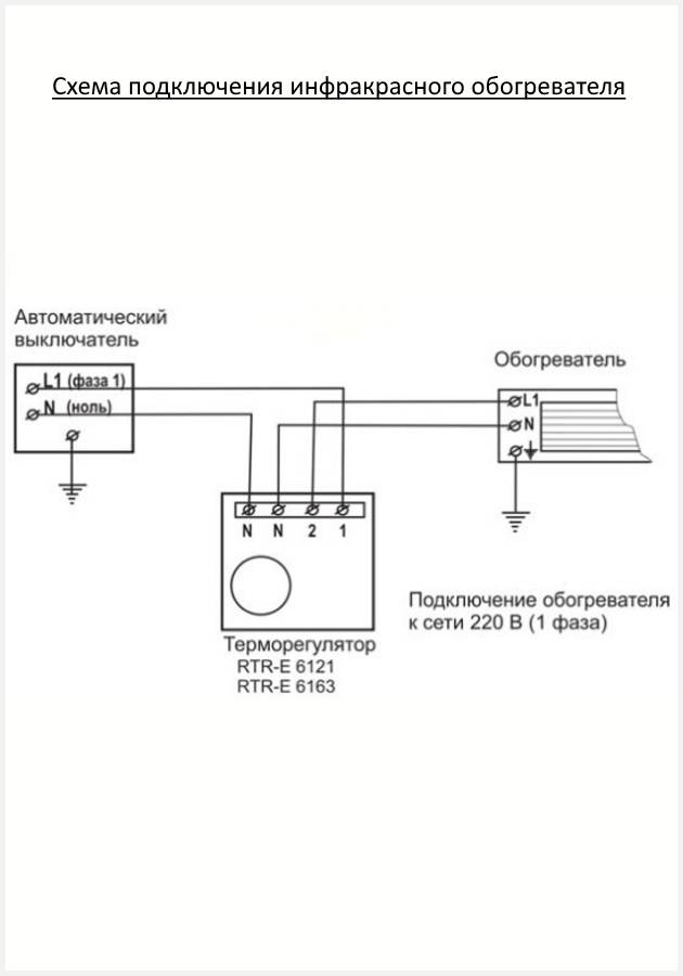 Терморегулятор для инфракрасного обогревателя: установка и использование – советы по ремонту